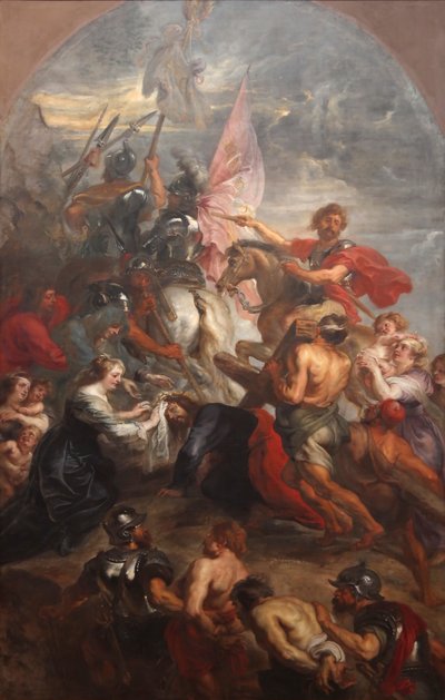 The Climb to Calvary by Peter Paul studio of Rubens